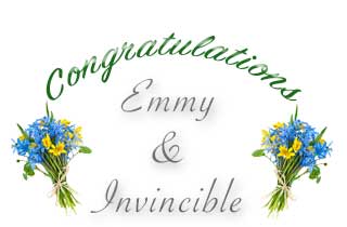 Congratulations Emmy & Invincible